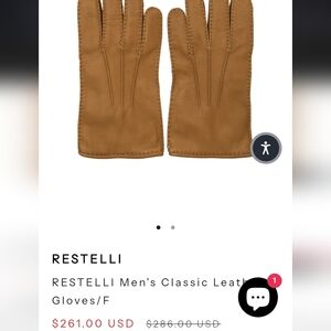COPY Leather Emperor Finger Braided Pattern Unlined Camel Classic Gloves